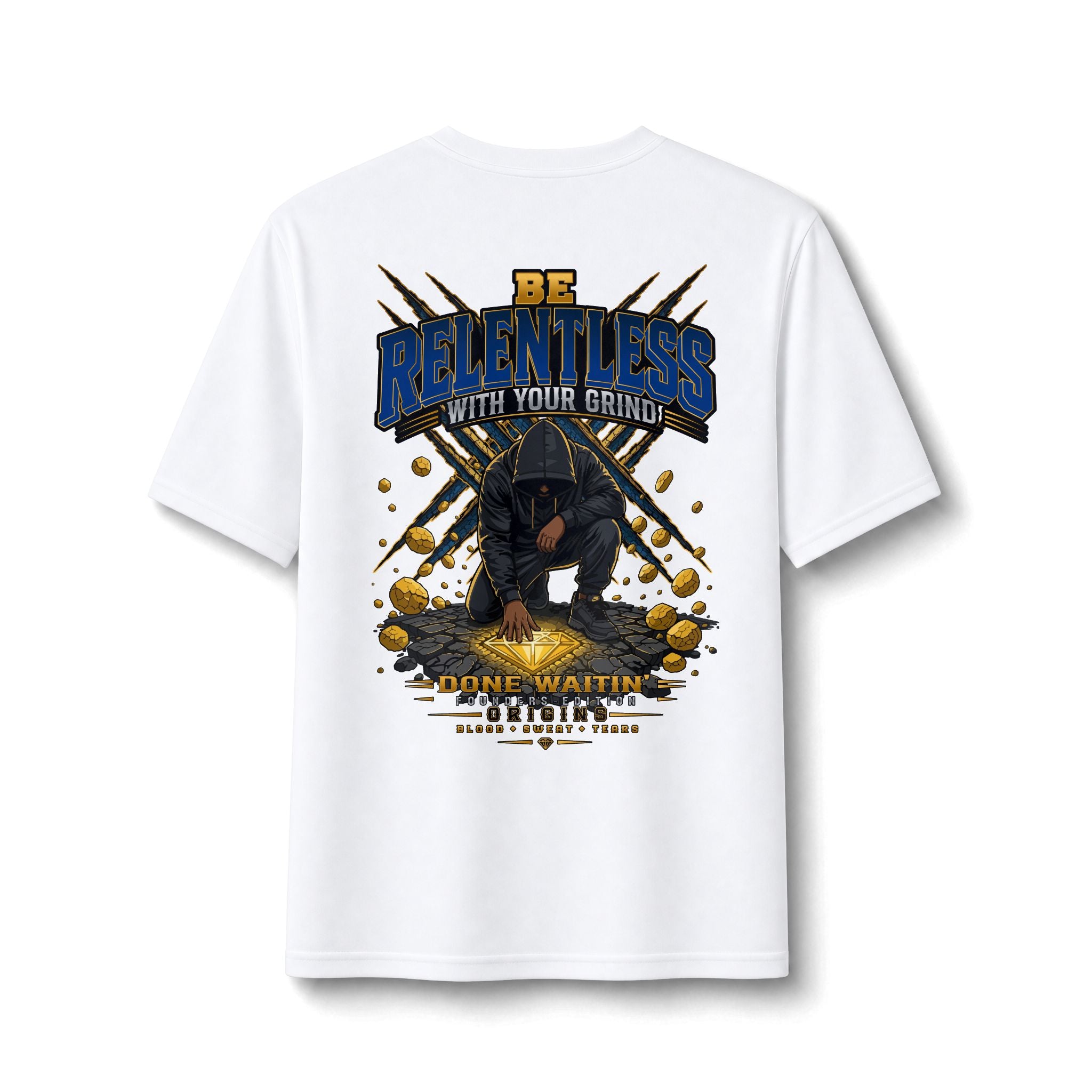 "Be Relentless with Your Grind" Performance Tee