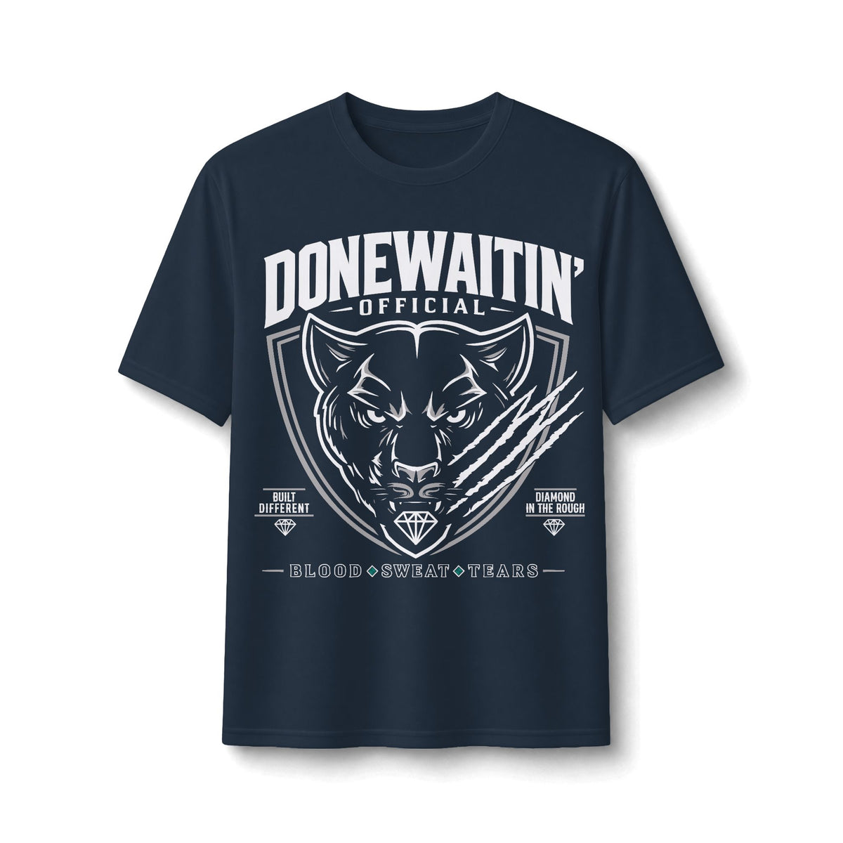 Donewaitin' Offical Logo Performance Tee