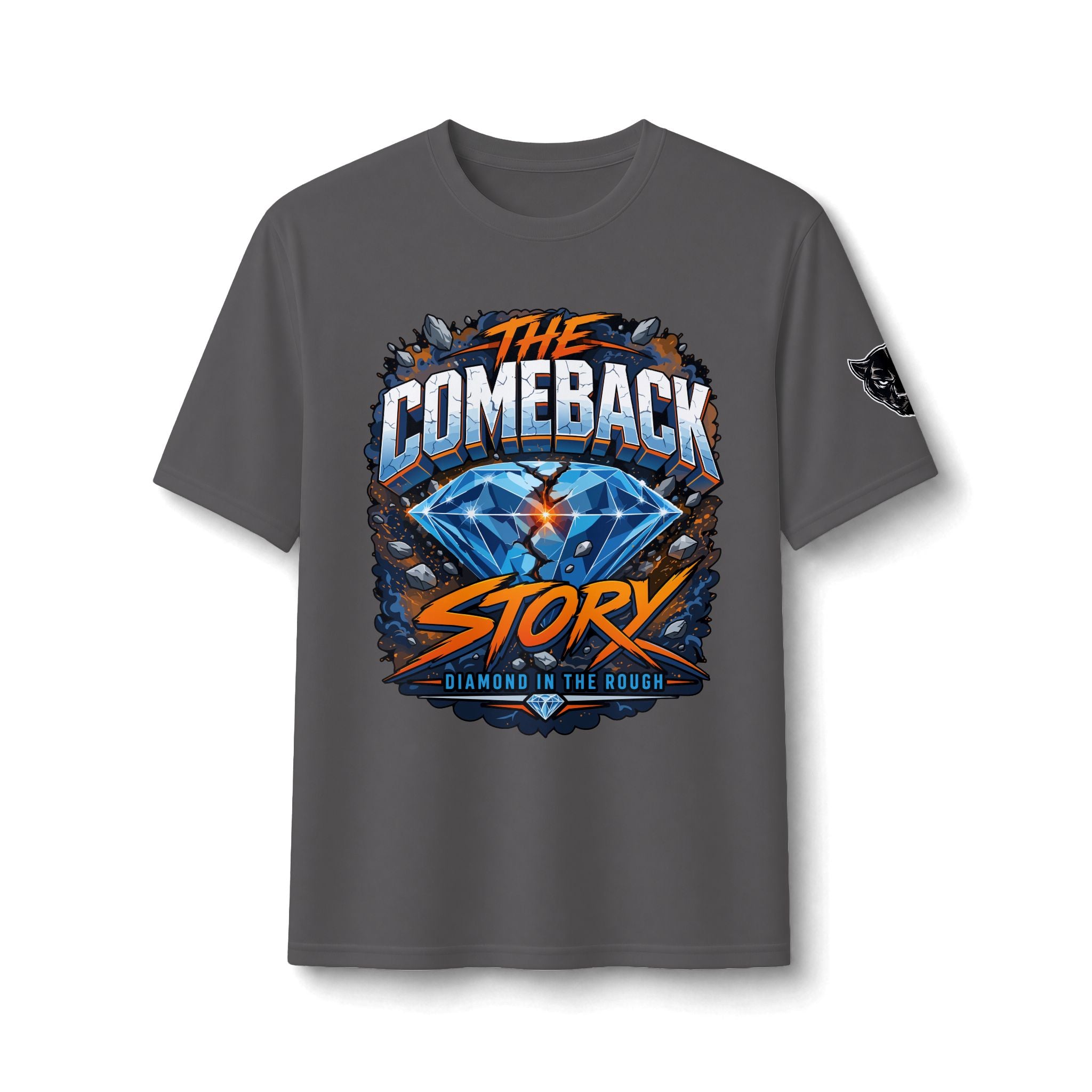 The Comeback Story Performance Tee 'Diamond in the Rough'