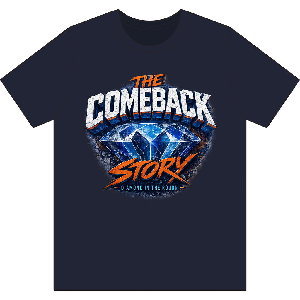 The Comeback Story Performance Tee 'Diamond in the Rough'