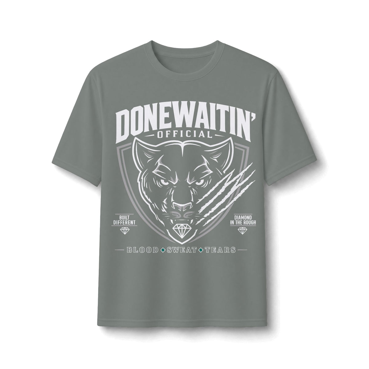 Donewaitin' Offical Logo Performance Tee