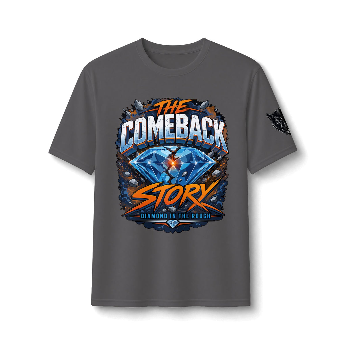 The Comeback Story Performance Tee 'Diamond in the Rough'