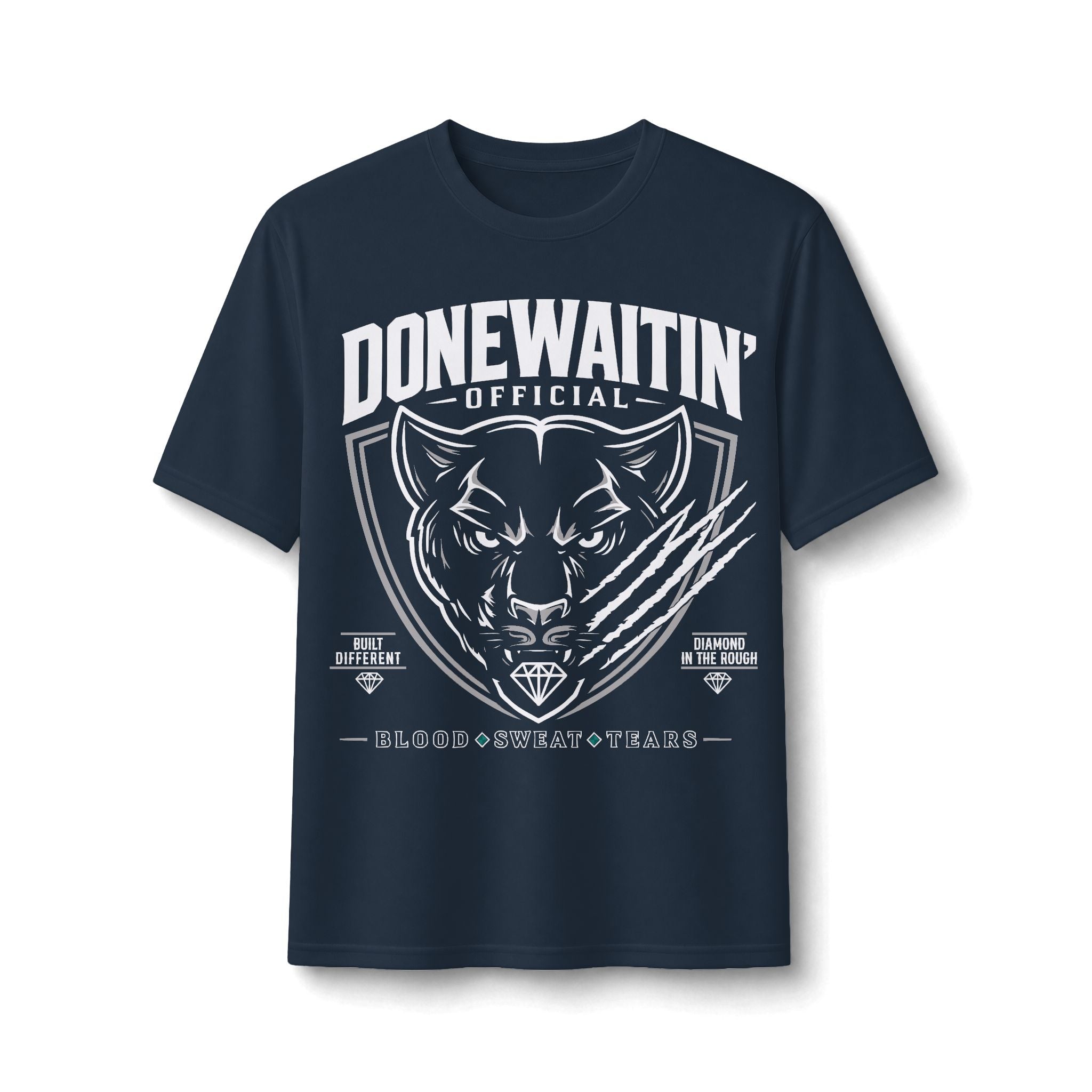 Donewaitin' Offical Logo Performance Tee