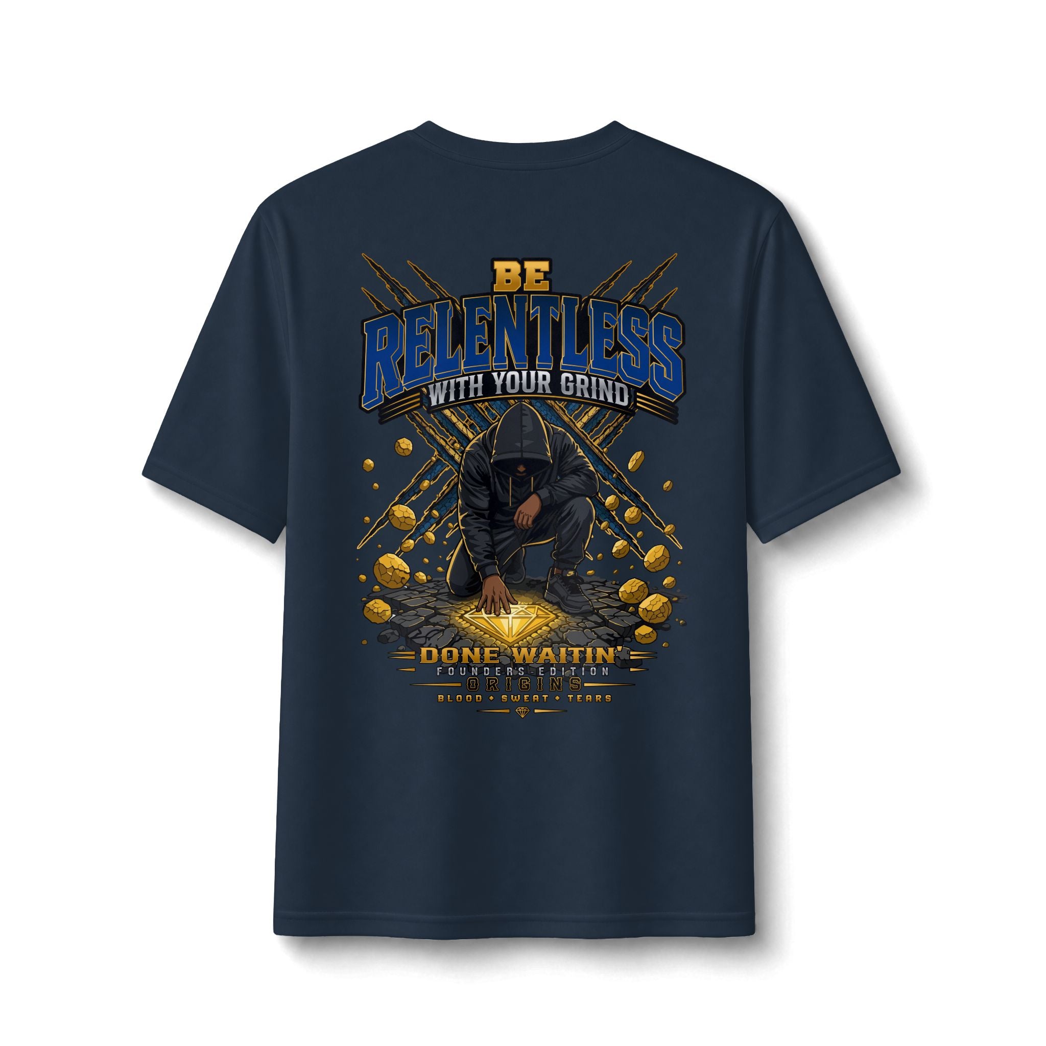 "Be Relentless with Your Grind" Performance Tee