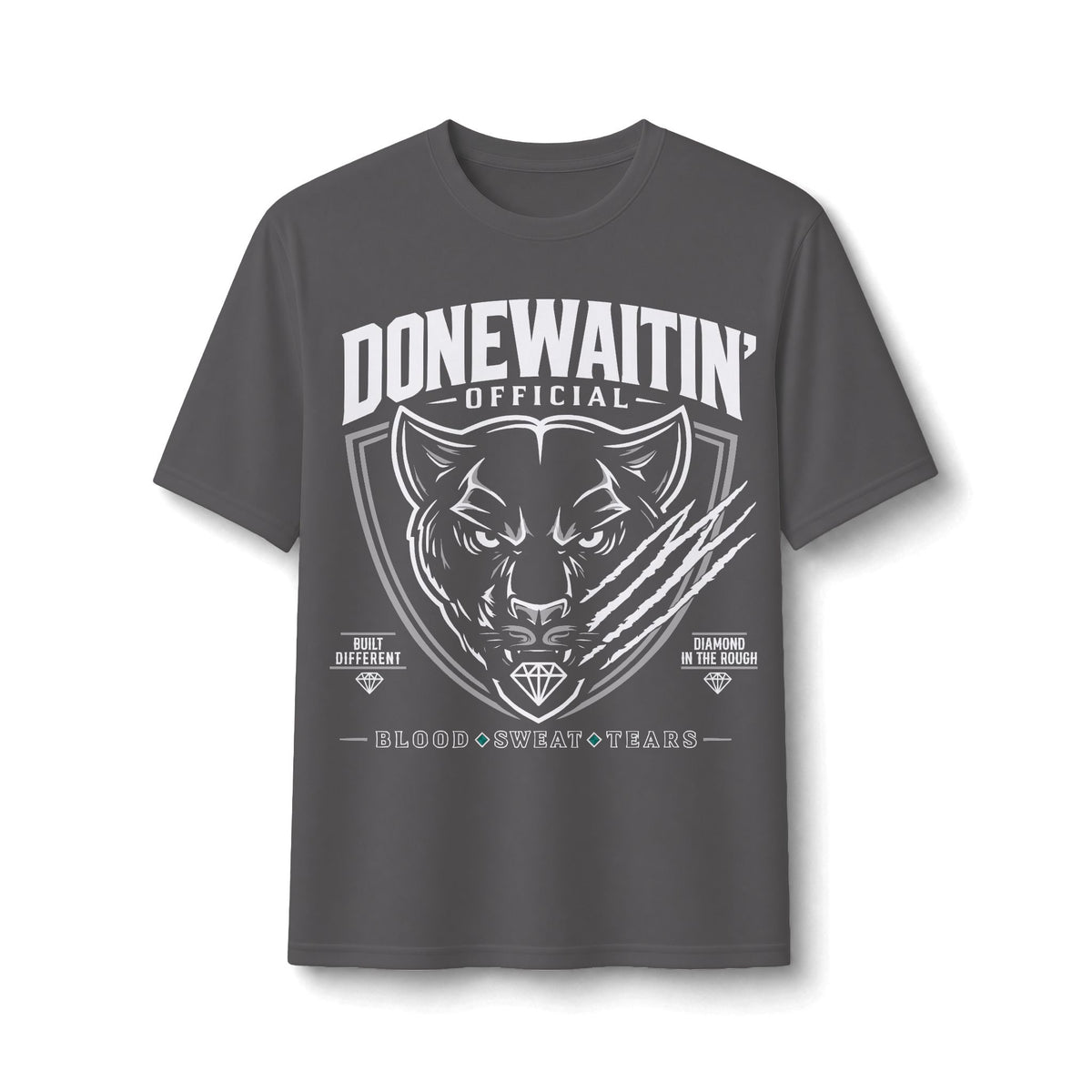 Donewaitin' Offical Logo Performance Tee