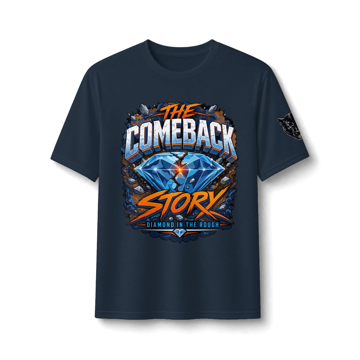 The Comeback Story Performance Tee 'Diamond in the Rough'