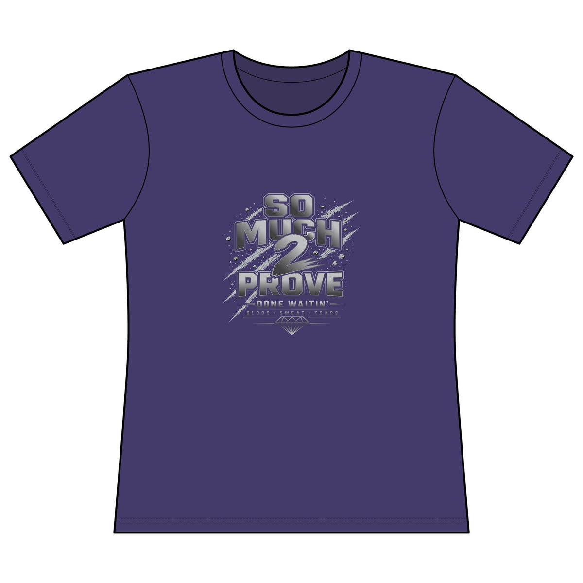 Women's Cooling Performance Tee — "So Much to Prove" Motivational Athletic Shirt