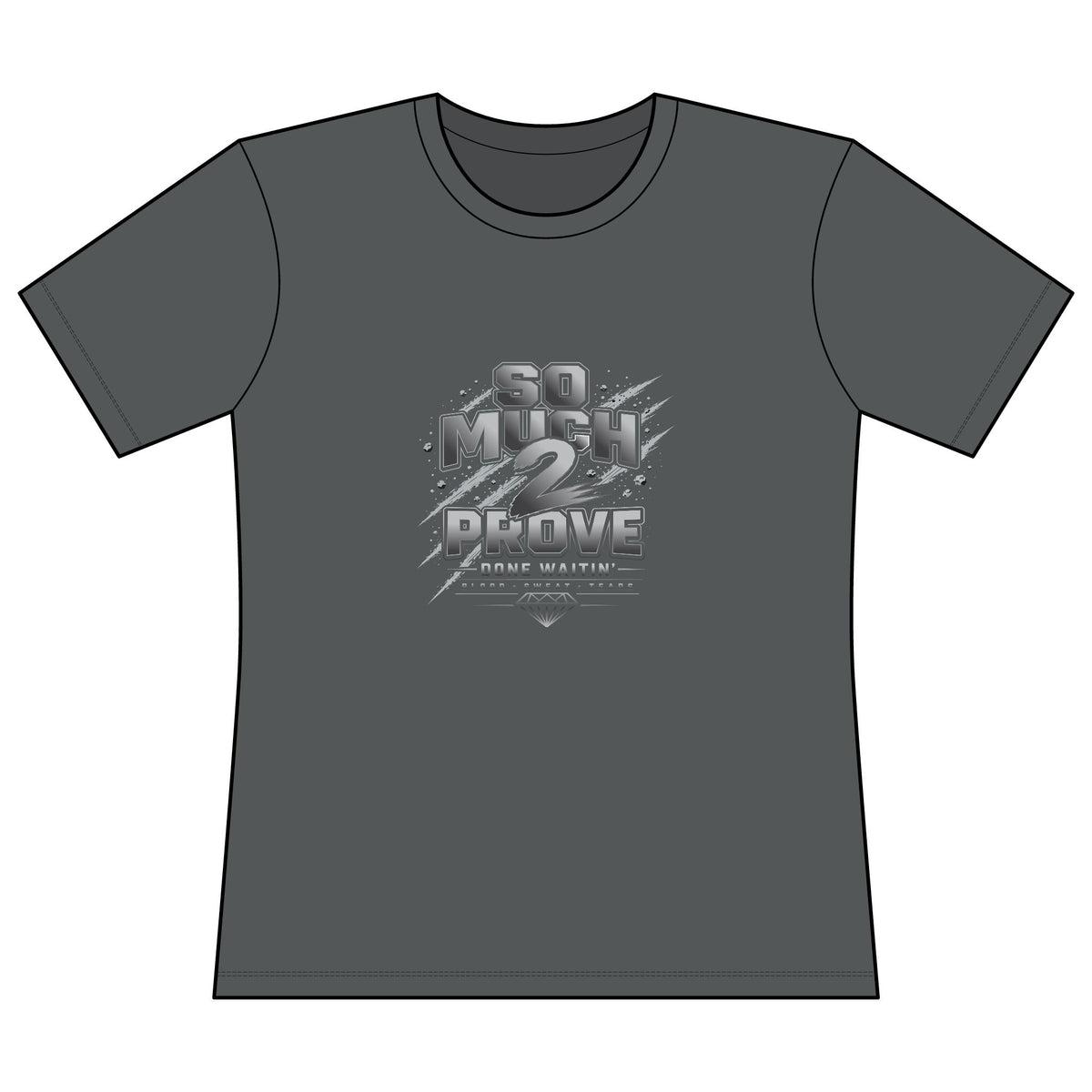 Women's Cooling Performance Tee — "So Much to Prove" Motivational Athletic Shirt