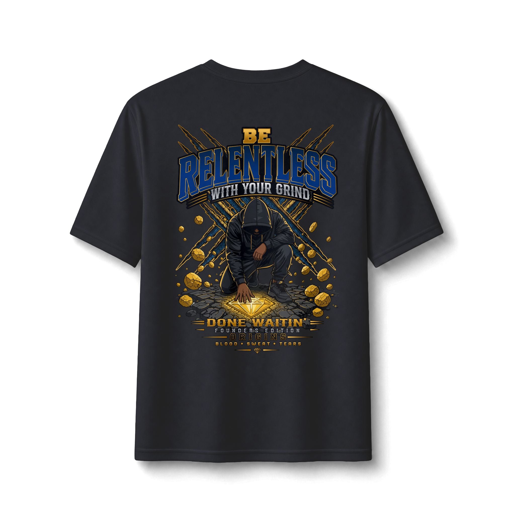"Be Relentless with Your Grind" Performance Tee