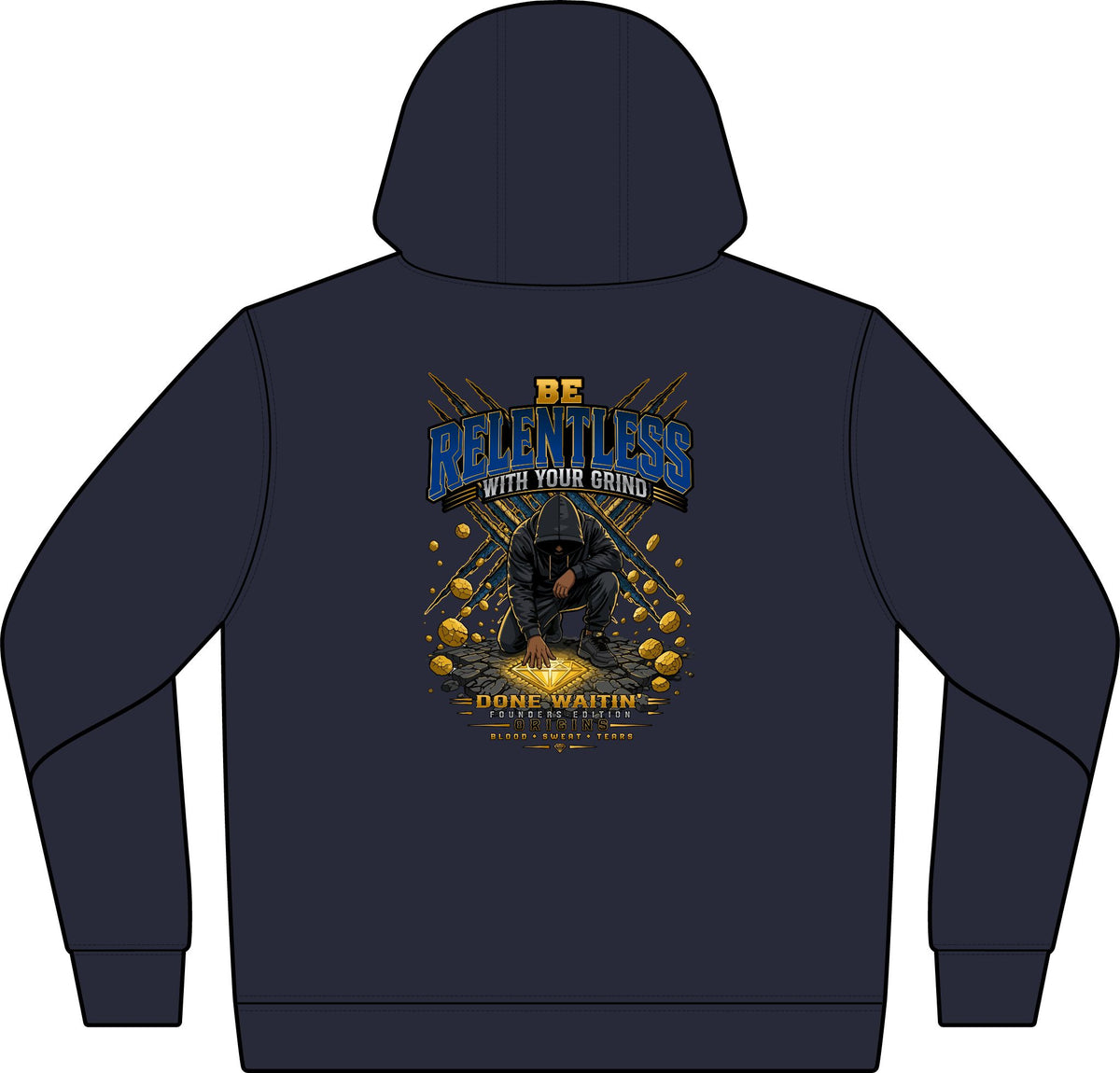 "Be Relentless" Performance Fleece Pullover