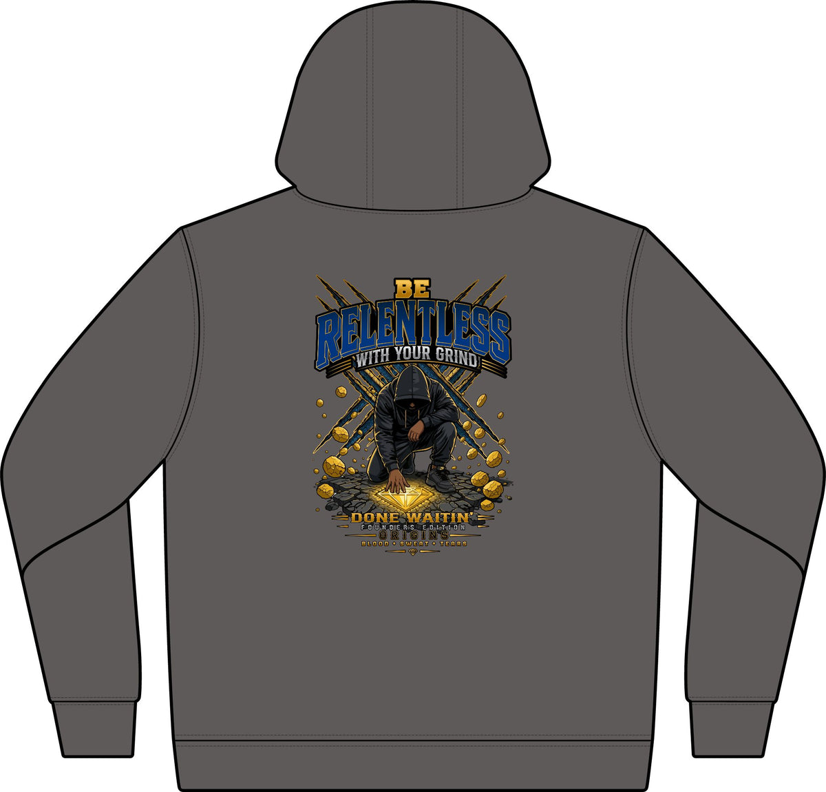 "Be Relentless" Performance Fleece Pullover