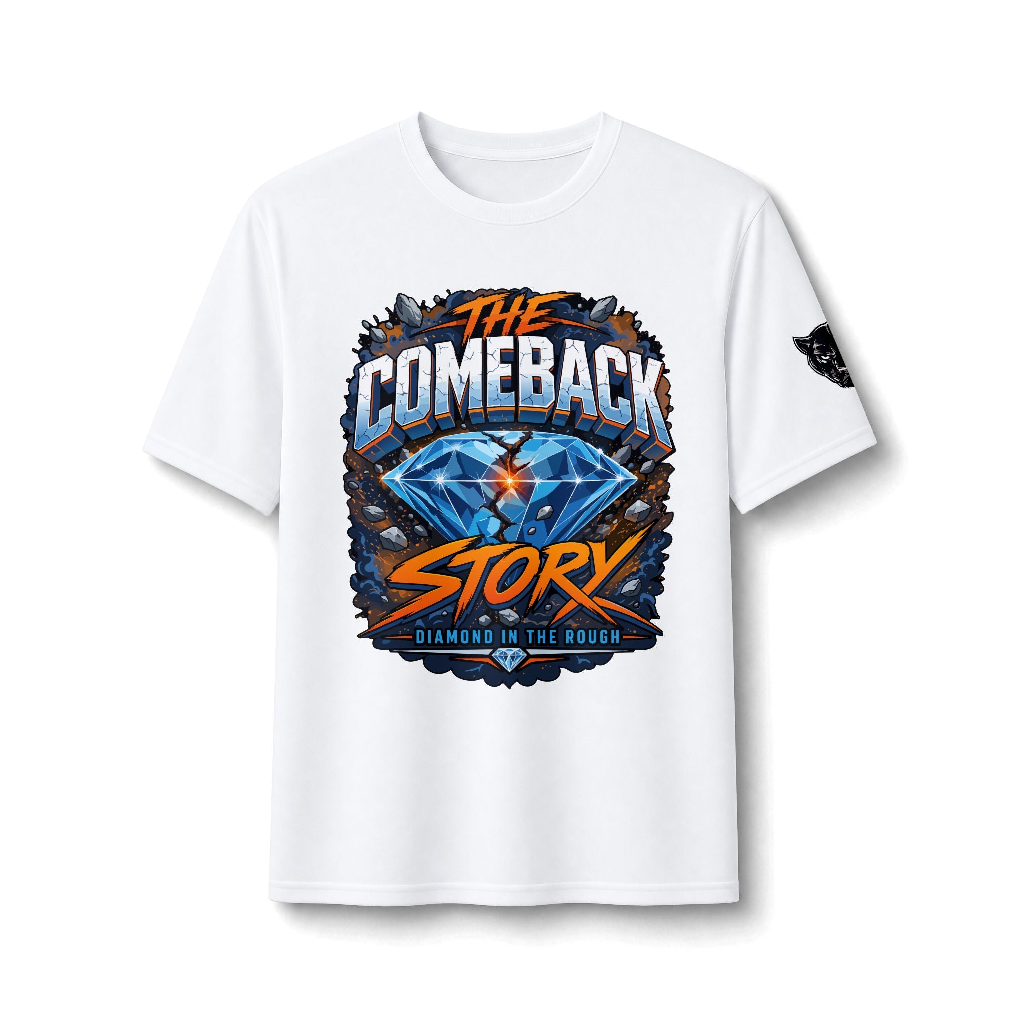 The Comeback Story Performance Tee 'Diamond in the Rough'