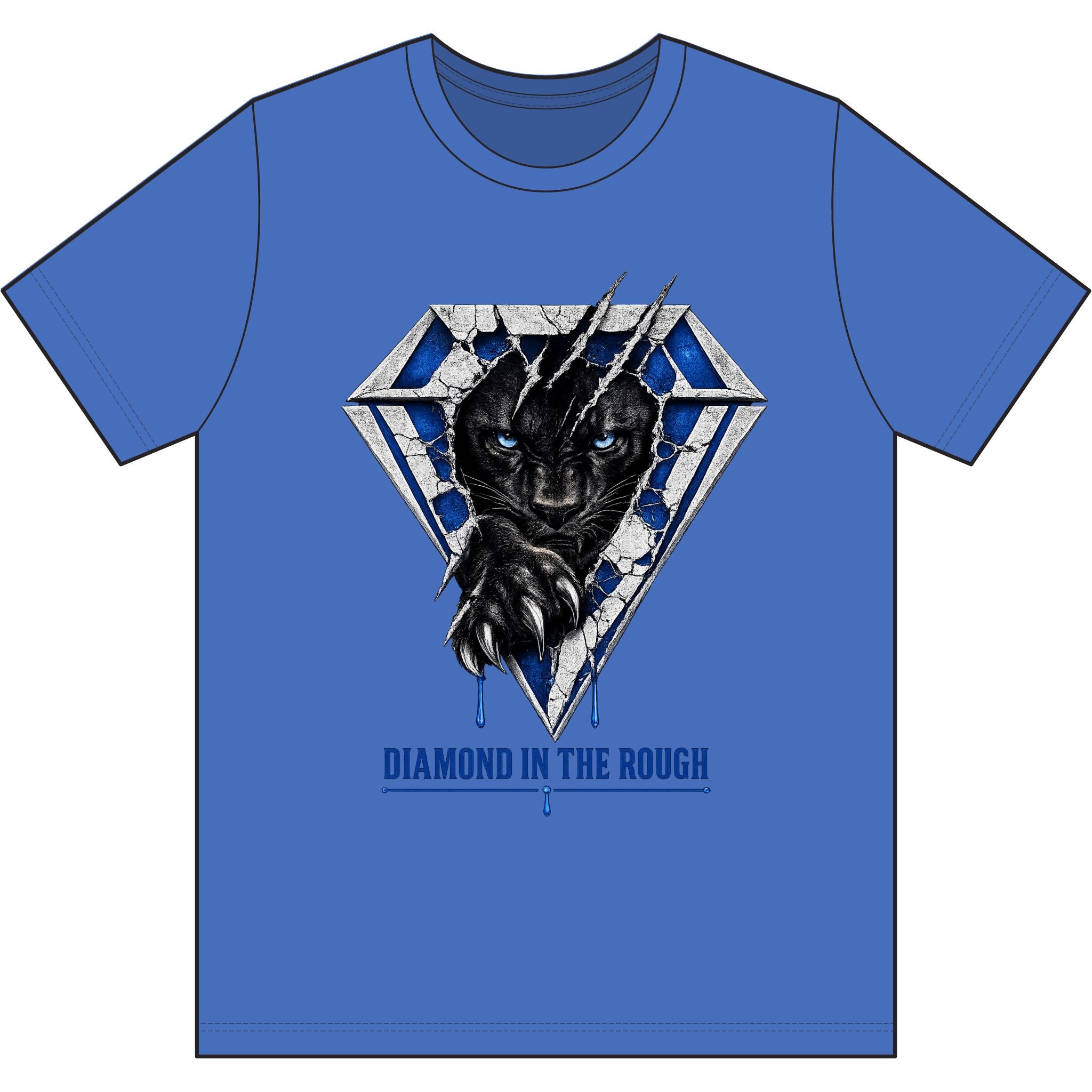 Diamond in the Rough "Panther" Performance Tee