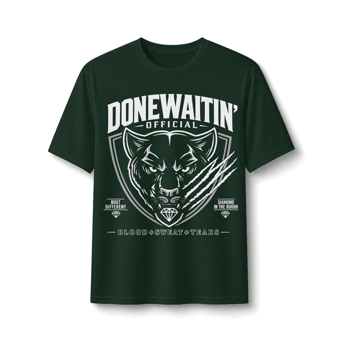 Donewaitin' Offical Logo Performance Tee