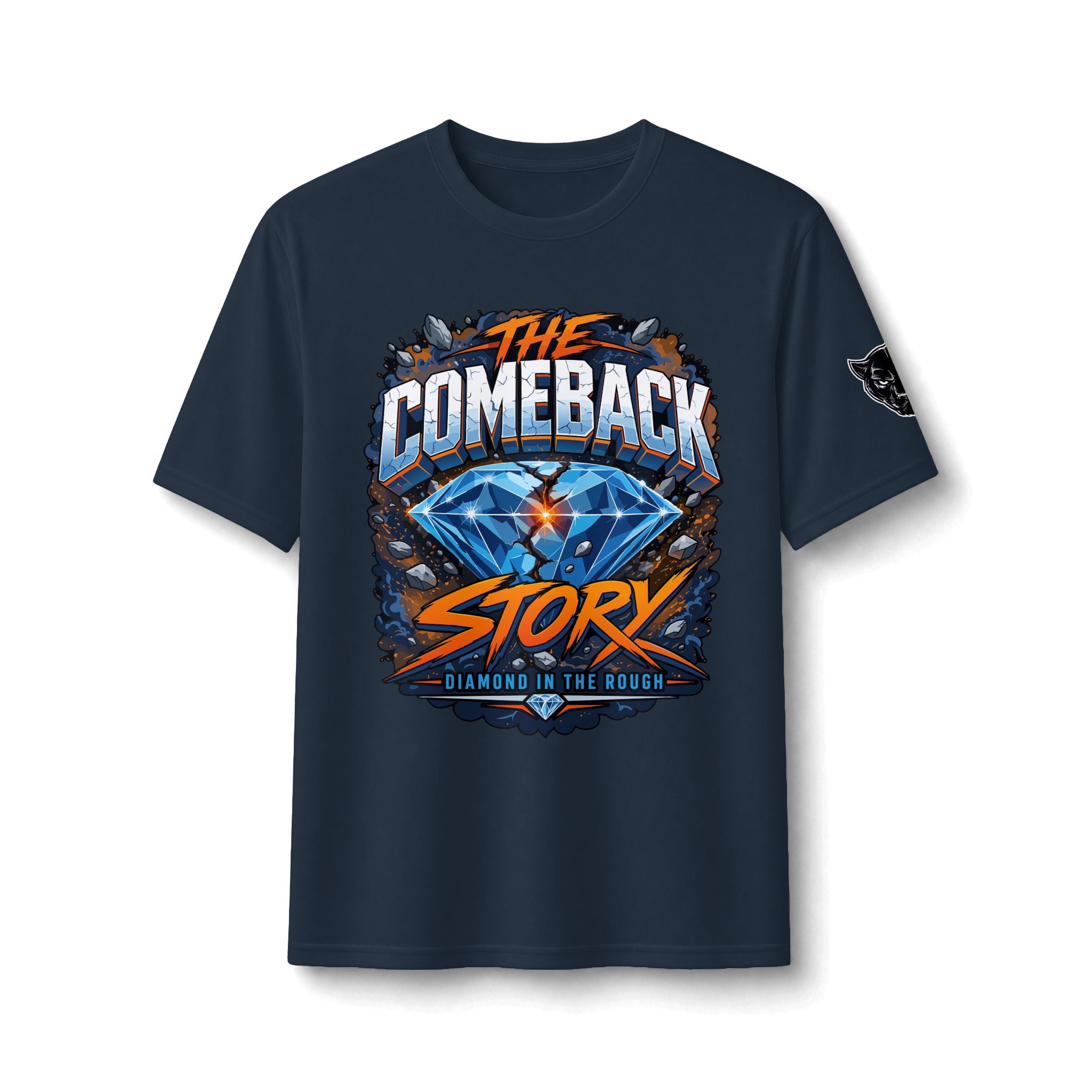 The Comeback Story Performance Tee 'Diamond in the Rough'