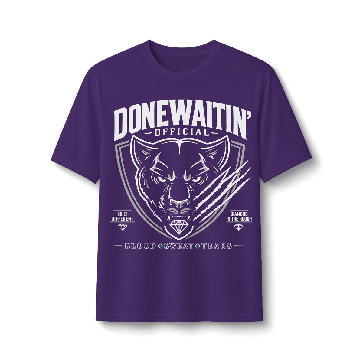 Donewaitin' Offical Logo Performance Tee