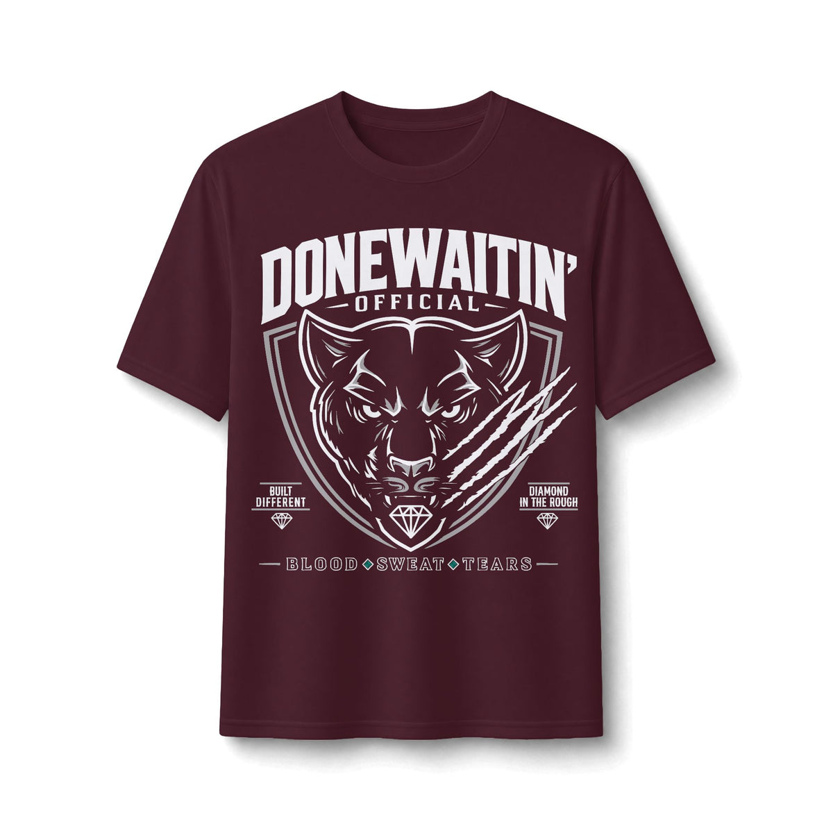 Donewaitin' Offical Logo Performance Tee
