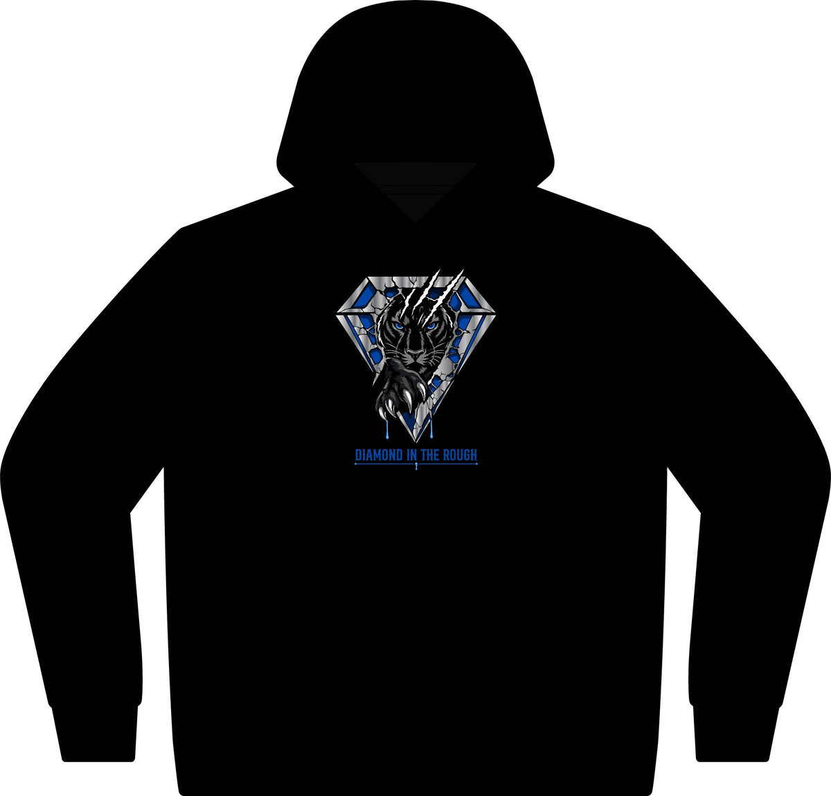 Diamond in the Rough Hoodie "Panther" Graphic Pullover
